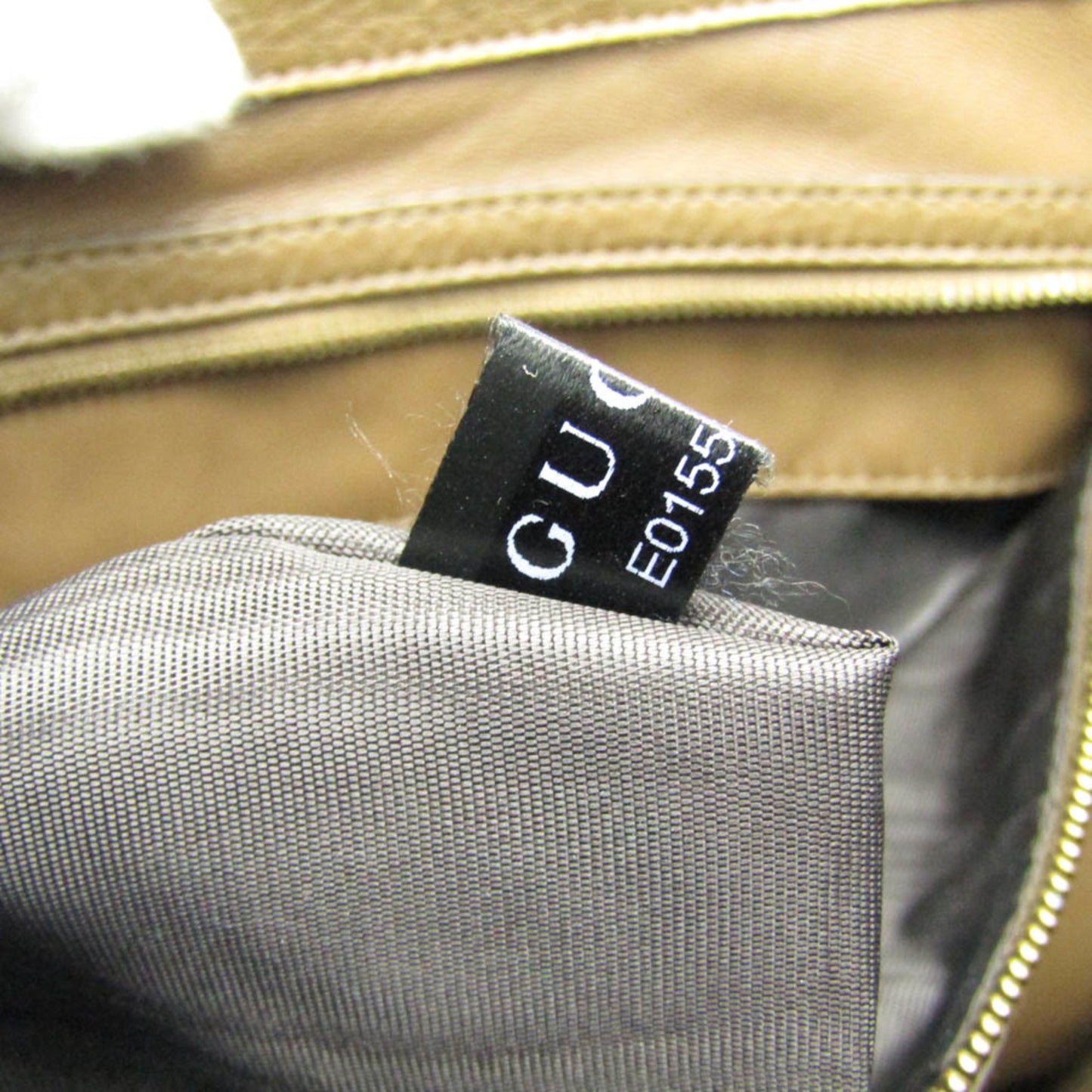 Gucci Bamboo Shoulder Bag Leather, Brown, Leather, Shoulder Bag