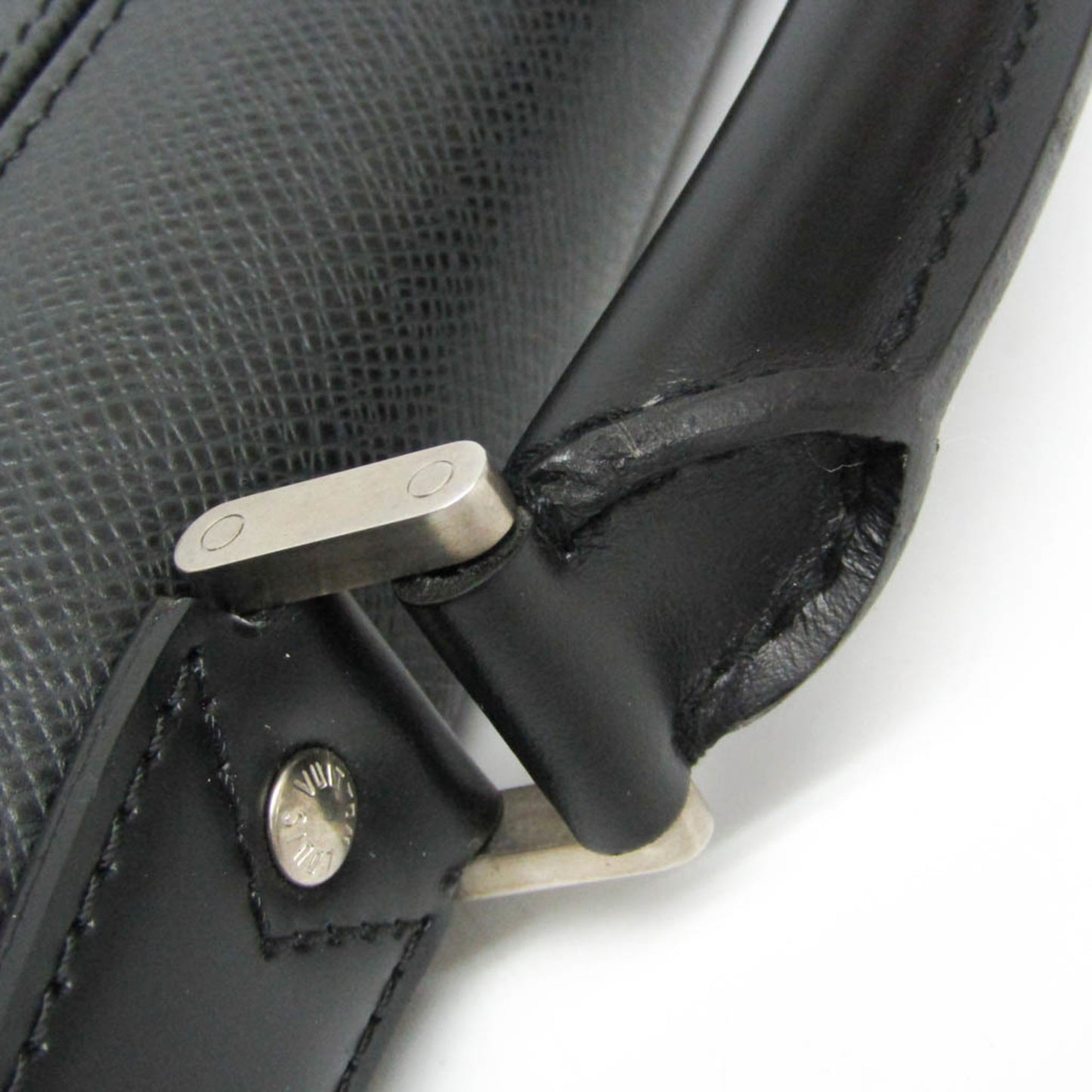 Louis Vuitton Robusto 1 Briefcase Taiga Leather, Black, Leather, Briefcase