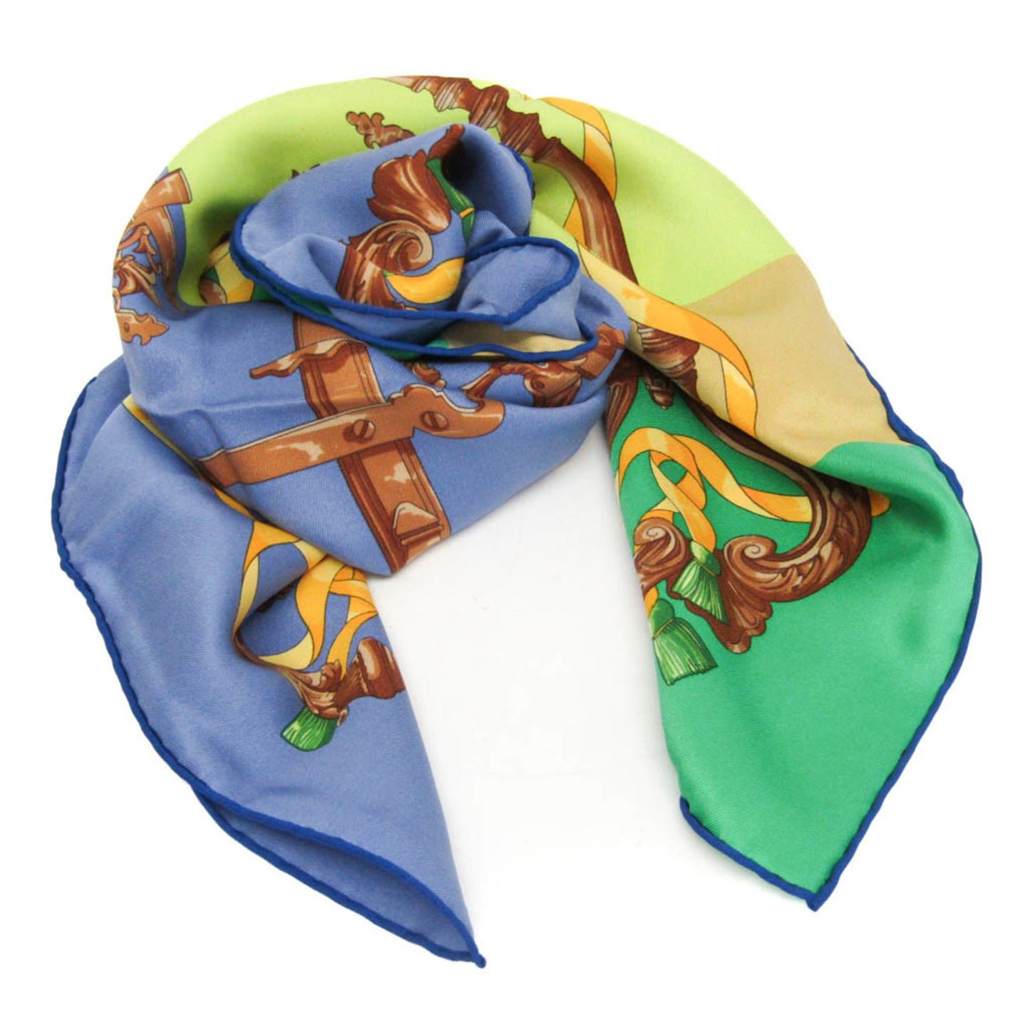 Hermes Carré 70 Cotton, Multicolour, Silk, Scarf