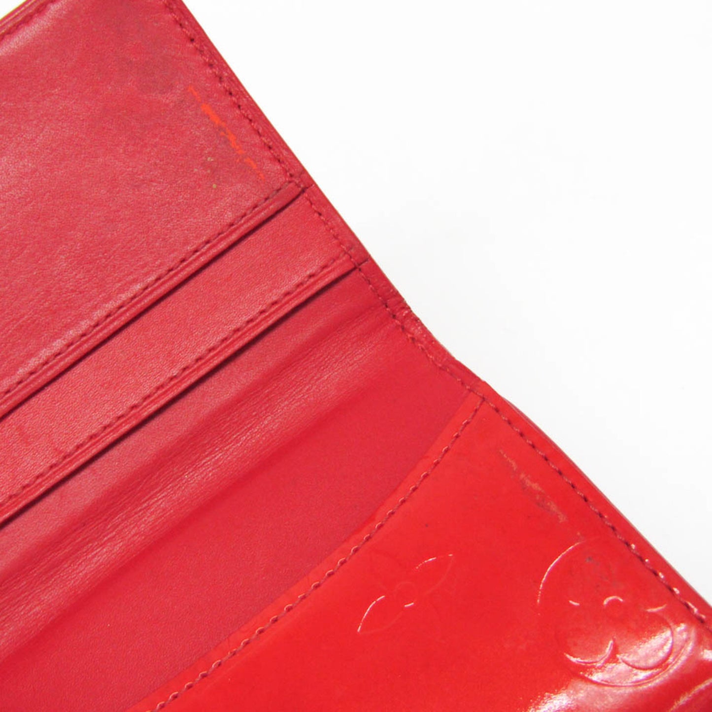 Louis Vuitton Ludlow Wallet Vernis, Red, Patent Leather, Wallet