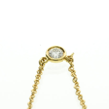 Tiffany & Co. Elsa Peretti Diamonds By The Yard 18K Yellow Gold with Diamond, Gold, Yellow Gold, Necklace