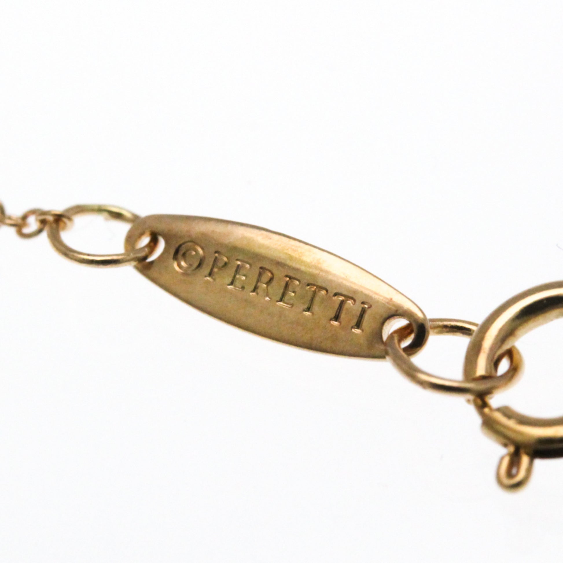 Tiffany & Co. Elsa Peretti Open Heart Pendant Necklace 18K Rose Gold, Gold, Pink Gold, Necklace
