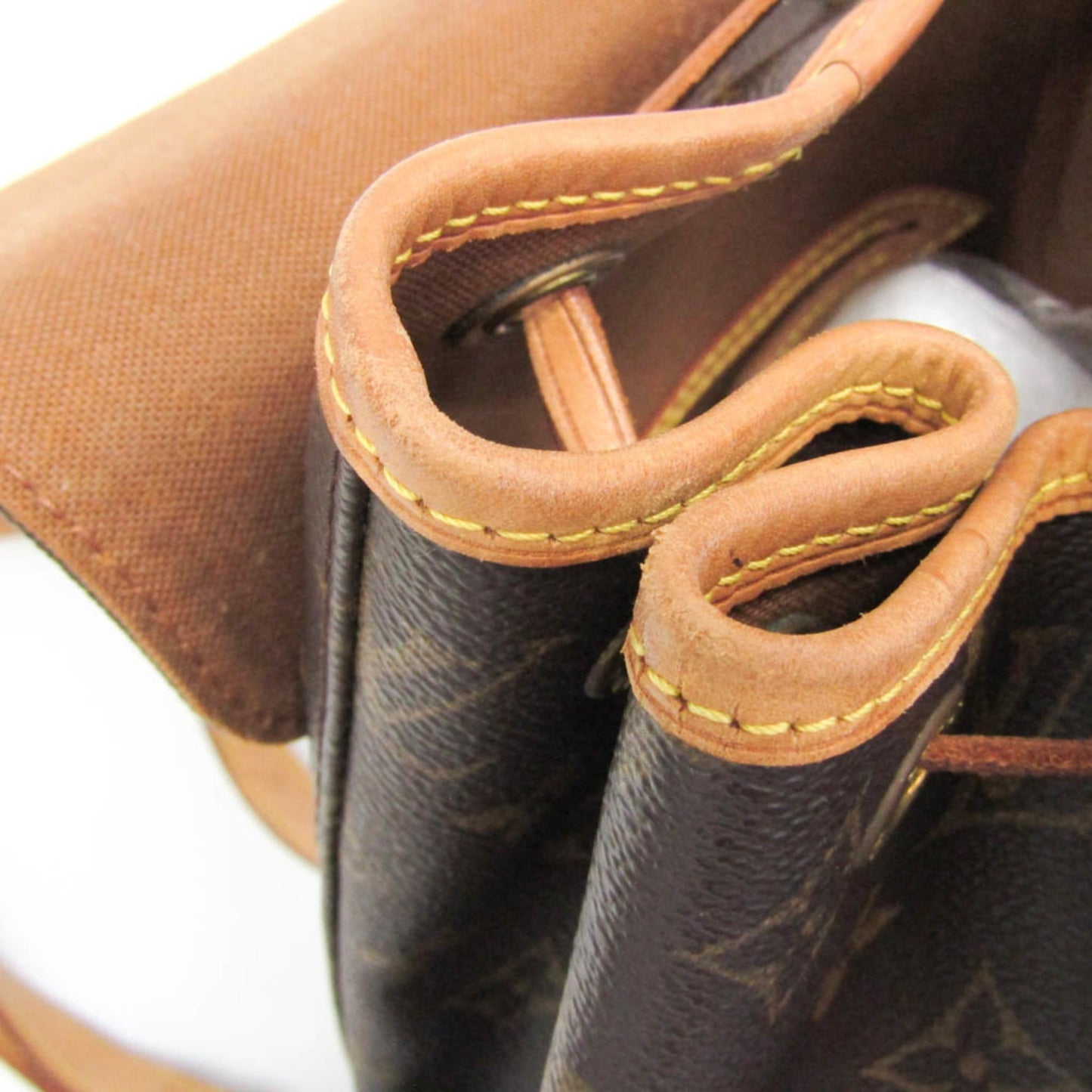 Louis Vuitton Vintage Montsouris Backpack Monogram Canvas, Brown, Canvas, Backpack