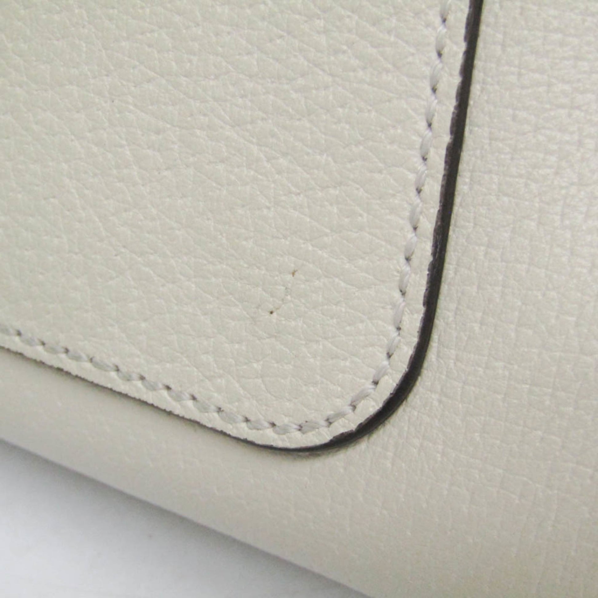 Gucci Totem Top Handle Bag Leather, White, Leather, Handbag