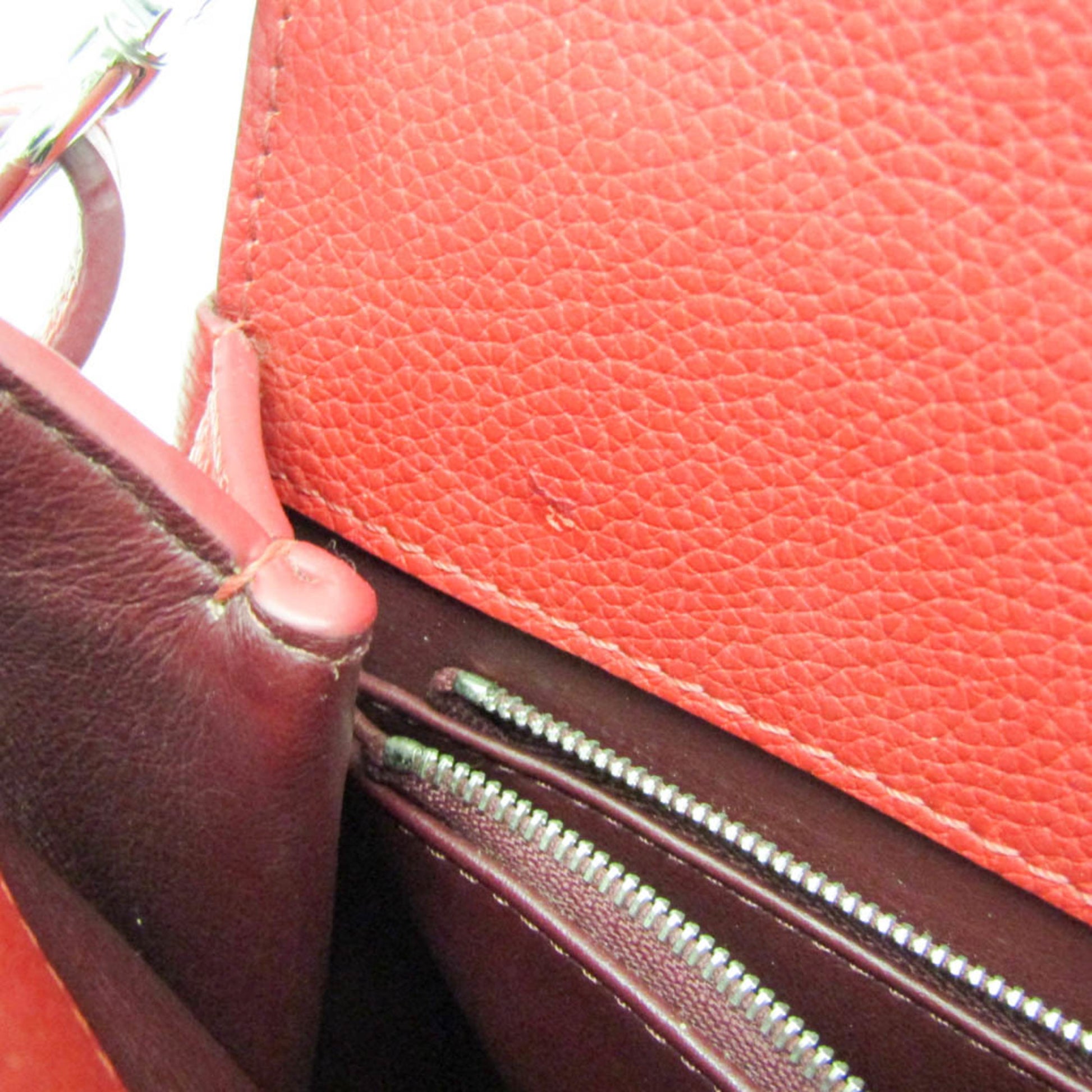 Louis Vuitton Astrid Handbag Leather, Red, Leather, Handbag