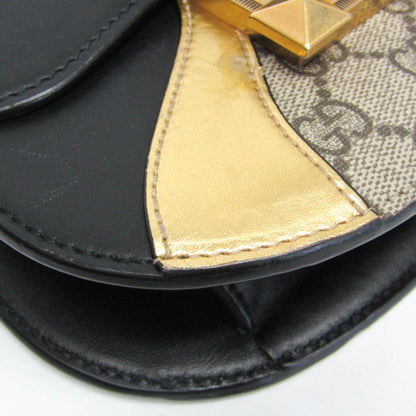Gucci Osiride Shoulder Bag GG Coated Canvas and Leather, Beige, Canvas, Shoulder Bag