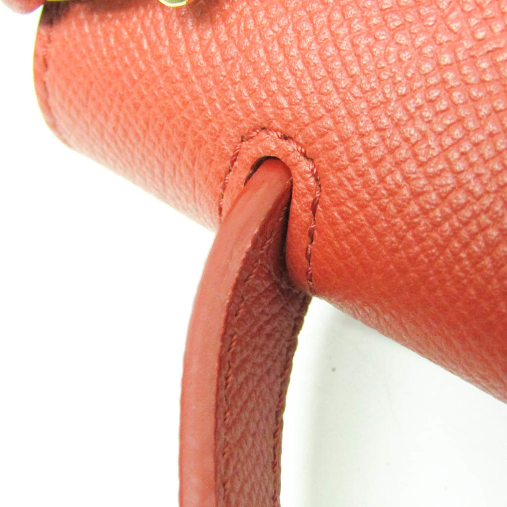 Celine Belt Bag Textured Leather, Red, Leather, Handbag