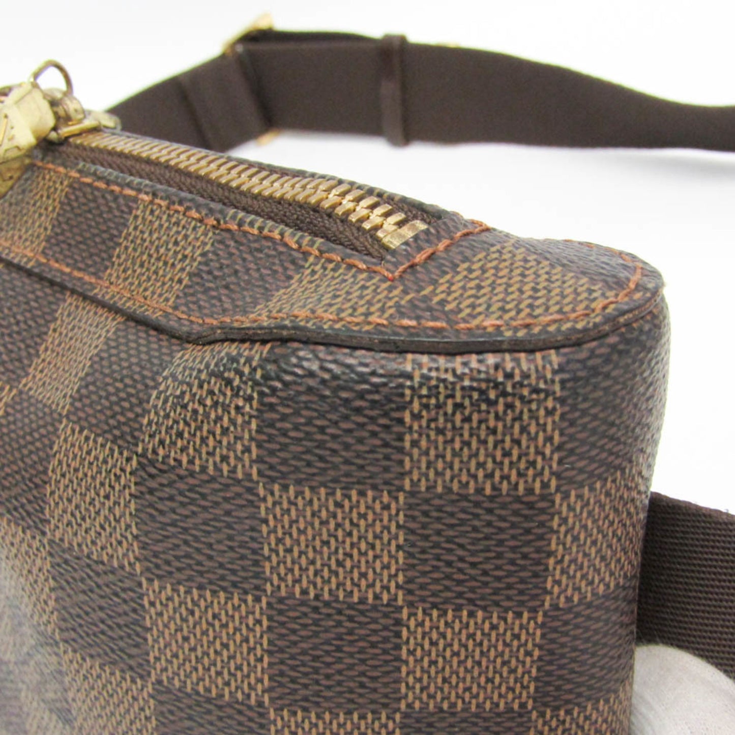 Louis Vuitton Geronimos Waist Bag Damier, Brown, Canvas, Clutch