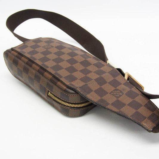 Louis Vuitton Geronimos Waist Bag Damier, Brown, Canvas, Clutch