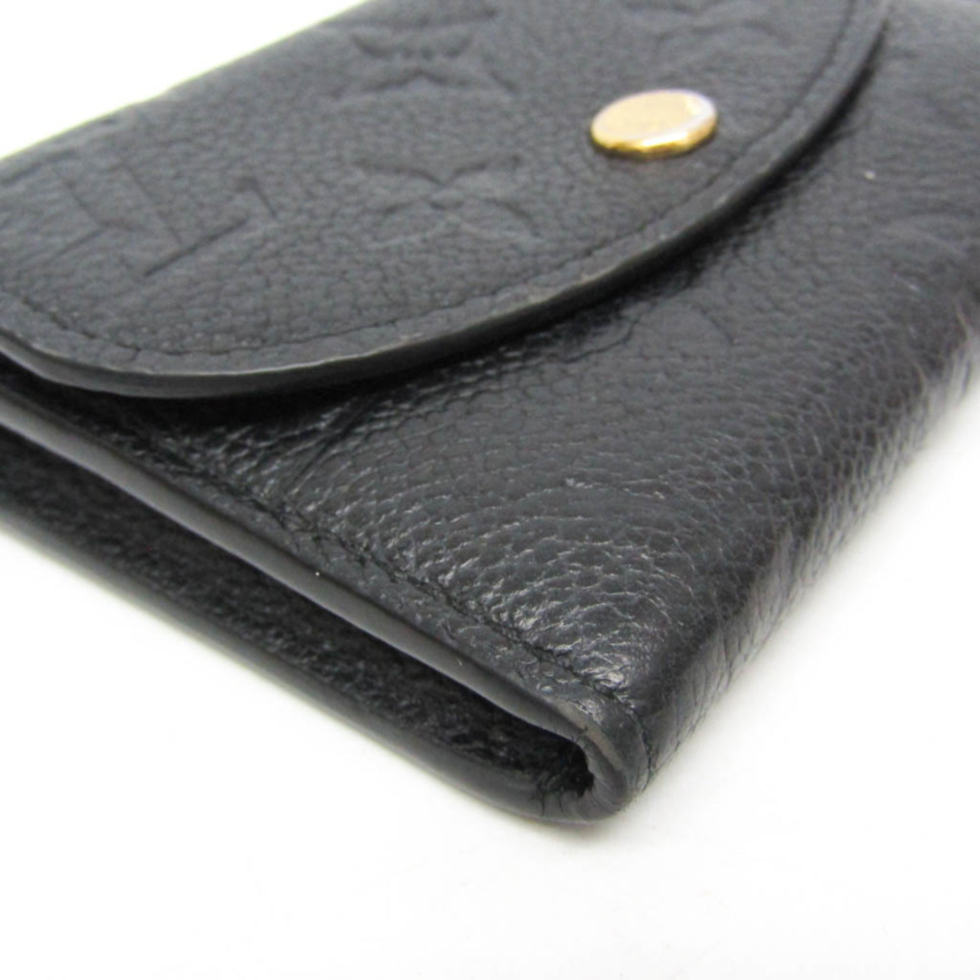 Louis Vuitton Rosalie Flap Coin Purse Limited Edition Vivienne Damier, Black, Leather, Wallet