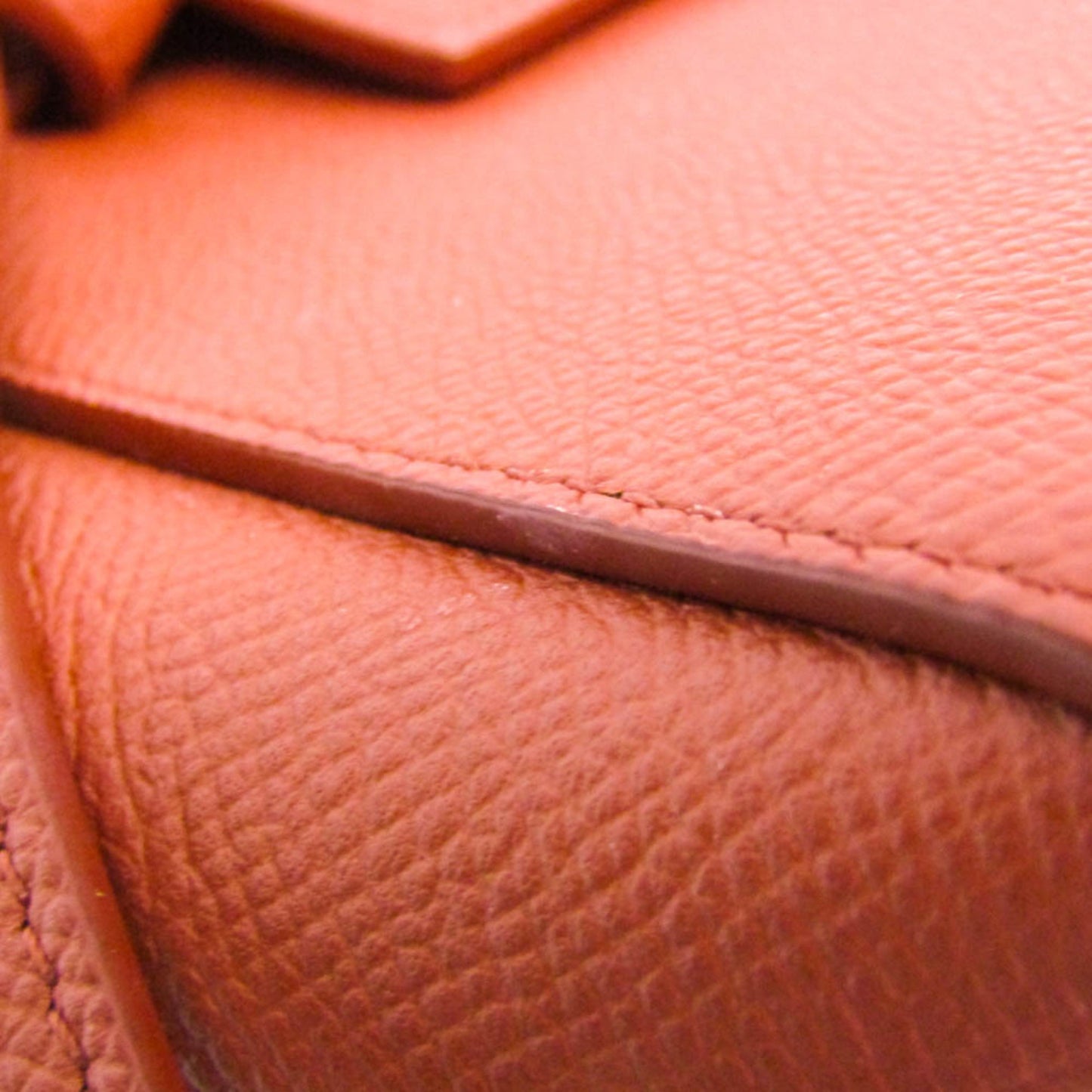 Celine Belt Bag Textured Leather, Red, Leather, Handbag