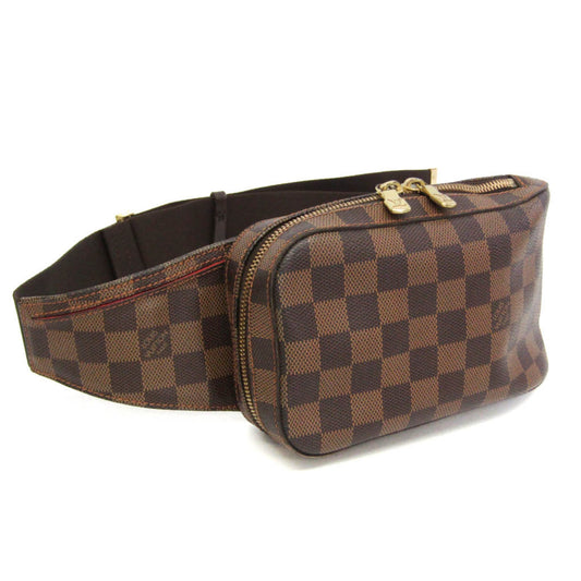 Louis Vuitton Geronimos Waist Bag Damier, Brown, Canvas, Shoulder Bag