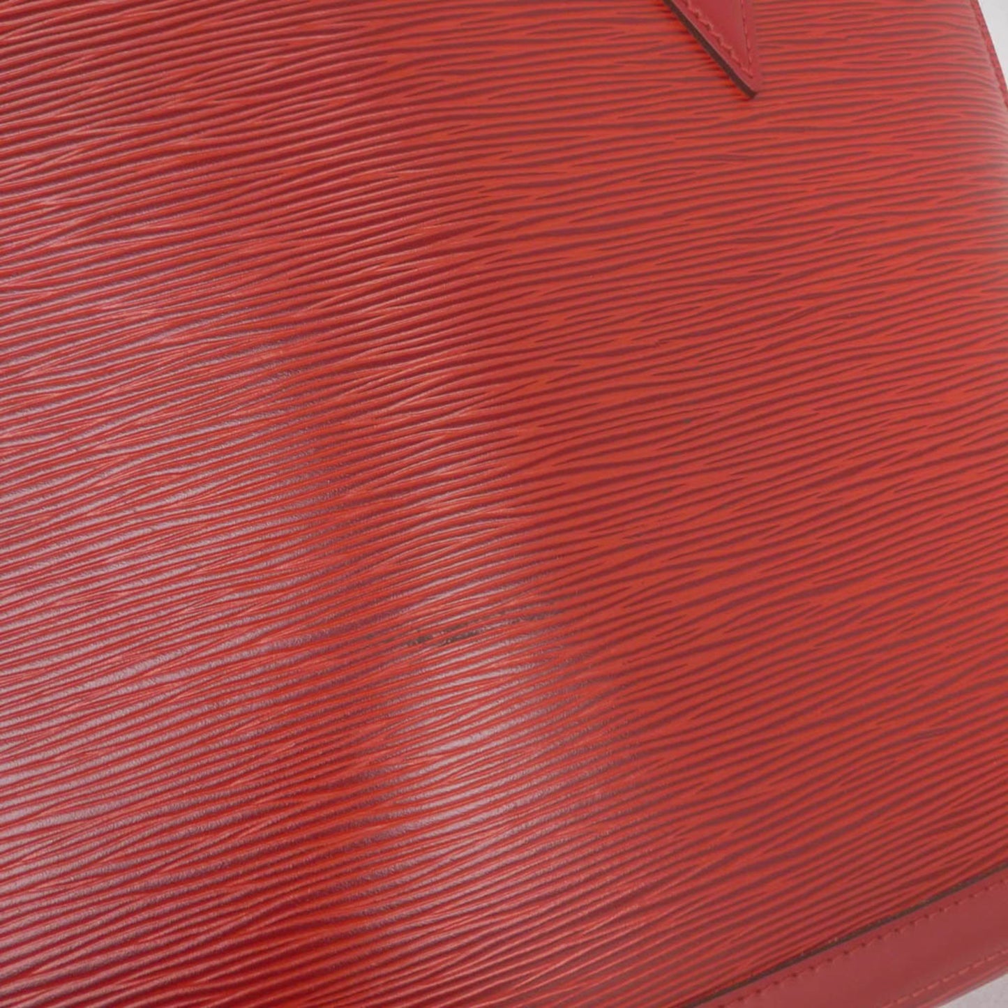 Louis Vuitton Lussac Handbag Epi Leather, Red, Leather, Shoulder Bag