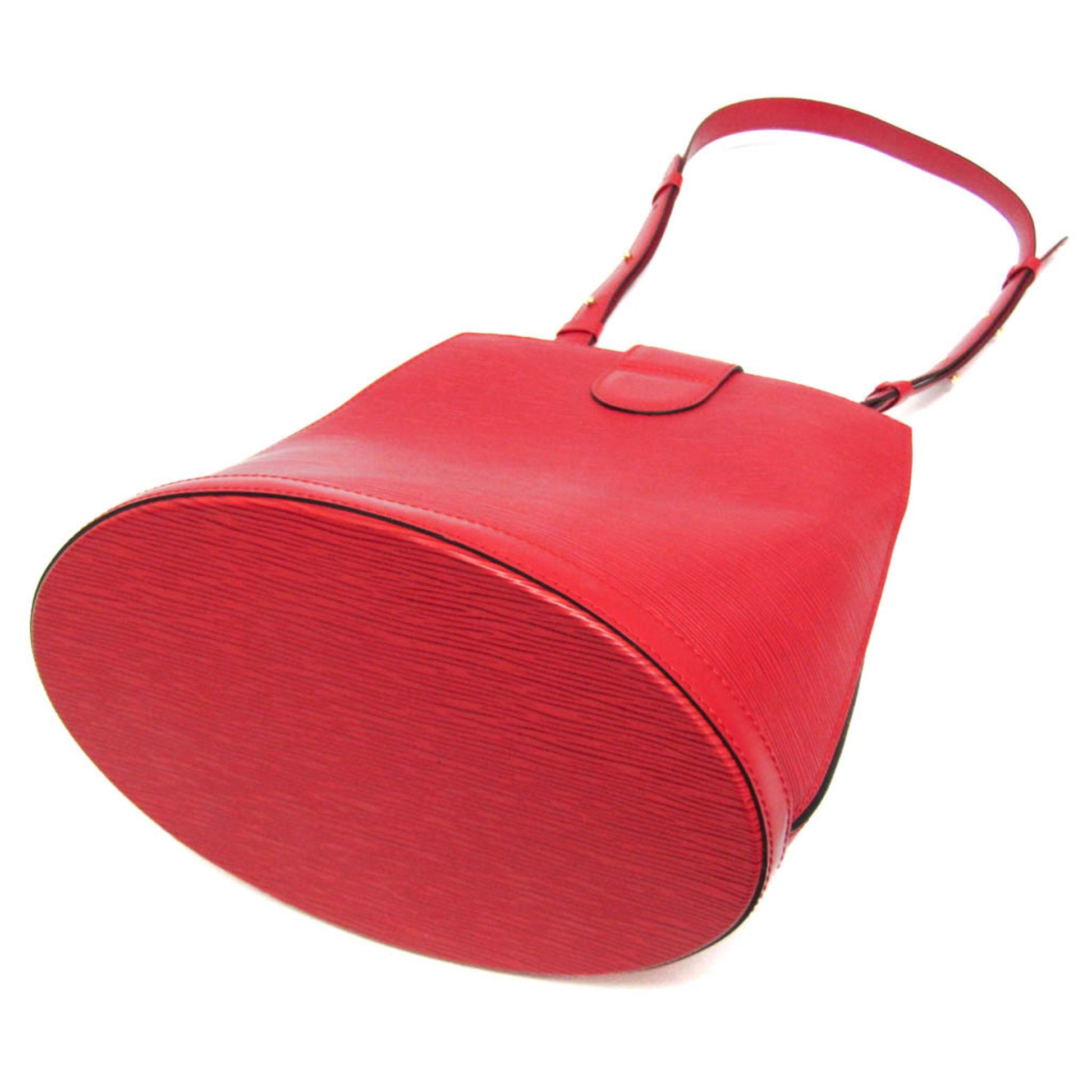 Louis Vuitton Cluny Shoulder Bag Epi Leather, Red, Leather, Shoulder Bag