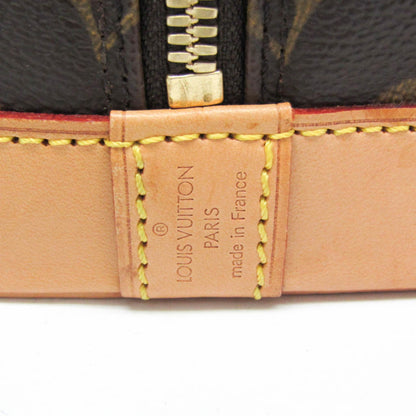 Louis Vuitton Alma Handbag Monogram Canvas, Brown, Canvas, Handbag