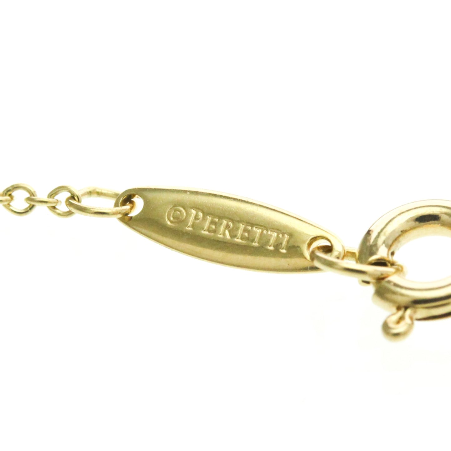 Tiffany & Co. Elsa Peretti Diamonds By The Yard 18K Yellow Gold with Diamond, Gold, Yellow Gold, Necklace