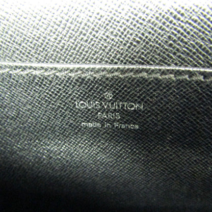 Louis Vuitton Serviette Moskova Briefcase Taiga Leather, Gray, Leather, Briefcase