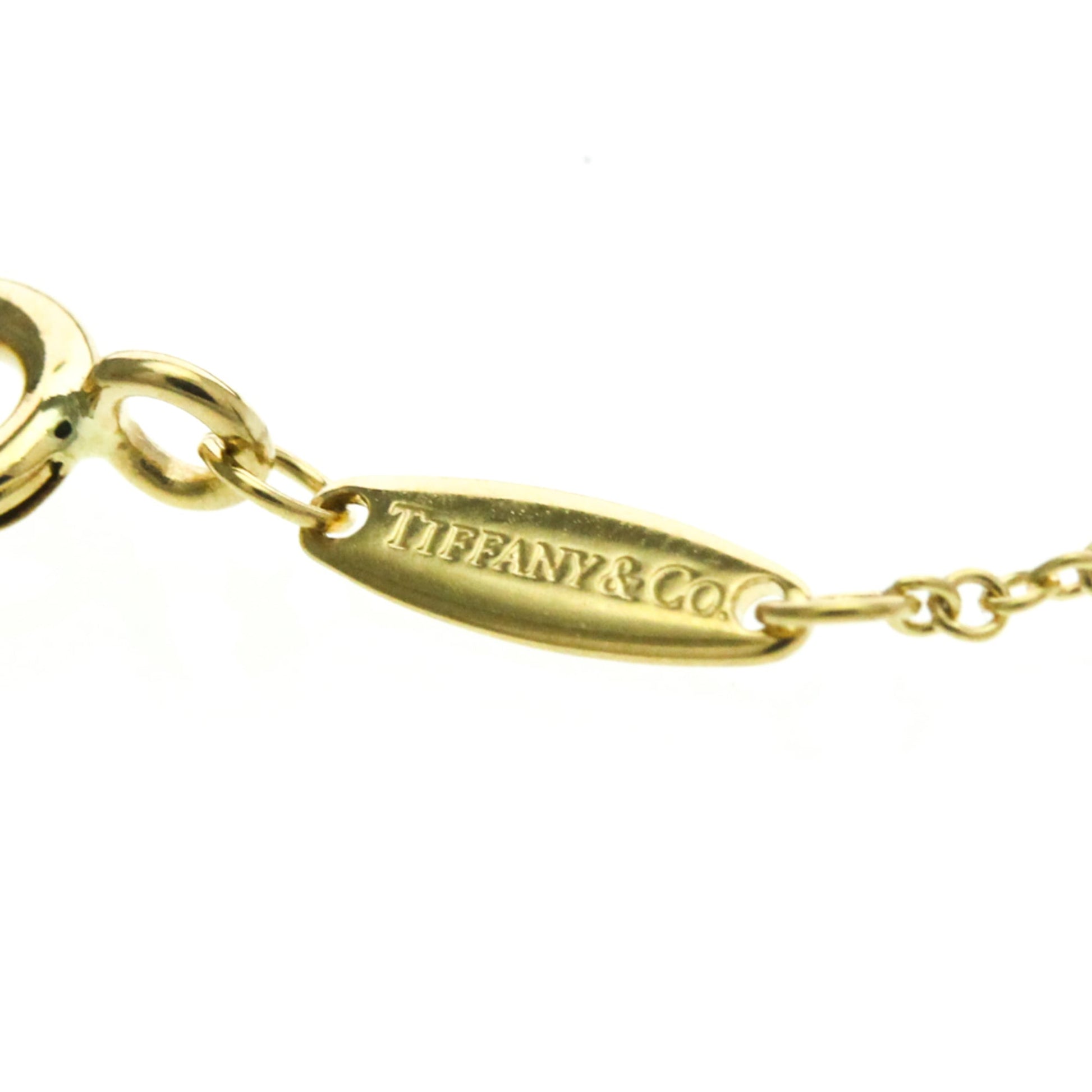 Tiffany & Co. Elsa Peretti Diamonds By The Yard 18K Yellow Gold with Diamond, Gold, Yellow Gold, Necklace