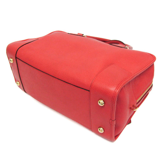Loewe Amazona Bag Leather, Red, Leather, Handbag