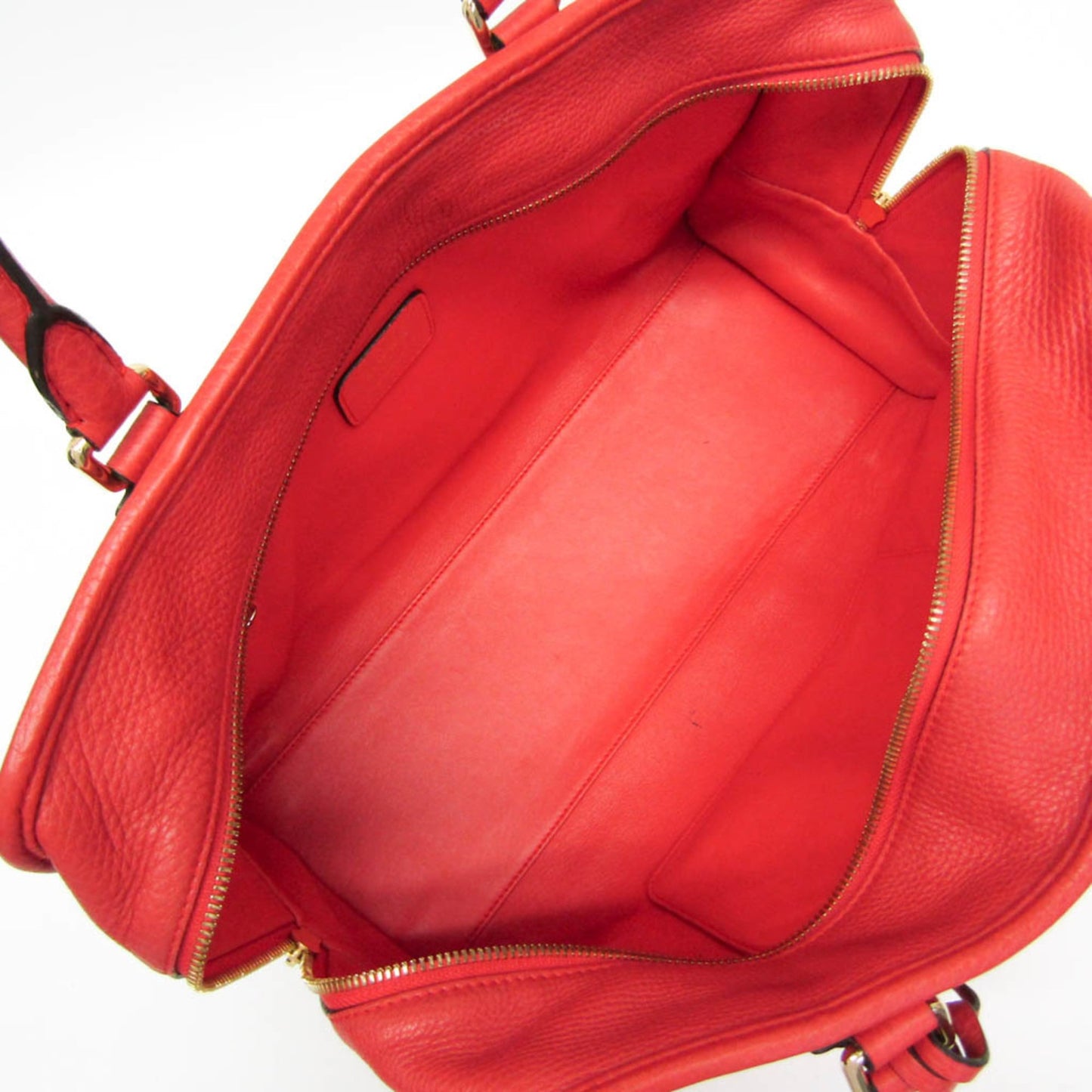 Loewe Amazona Bag Leather, Red, Leather, Handbag