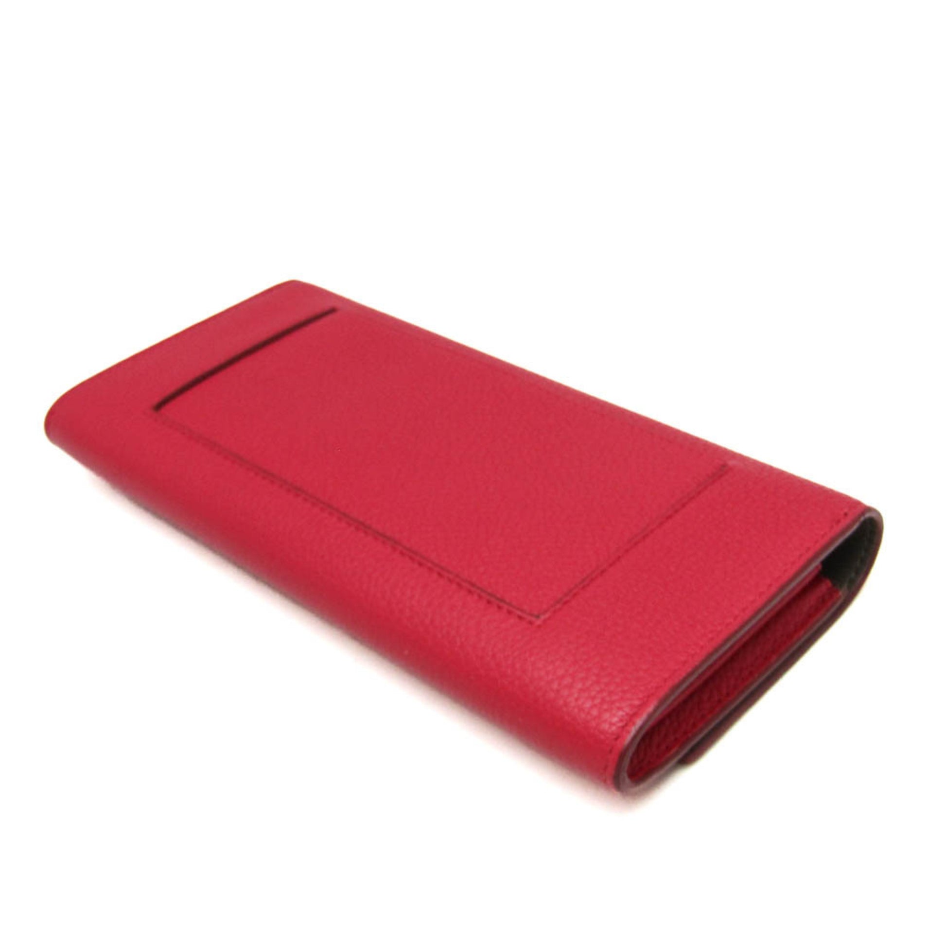 Celine Multifunction Flap Wallet Leather, Pink, Leather, Wallet