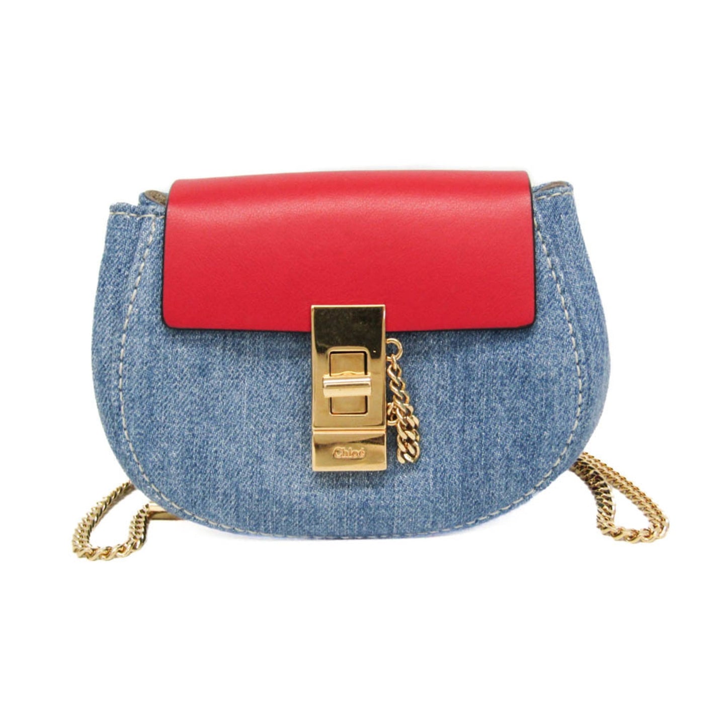 Chloe Drew Crossbody Backpack Leather, Multicolour, Leather, Backpack