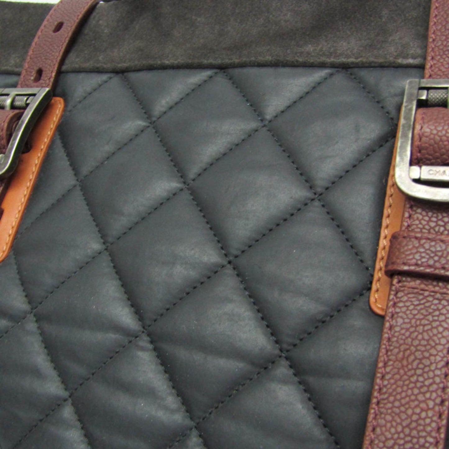 Chanel Paris-Edinburgh Tote Quilted Mixed Coated Canvas with Flannel, Multicolour, Tweed, Tote Bag