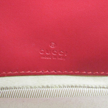 Gucci GG marmont Black leather, Red, Leather, Shoulder Bag