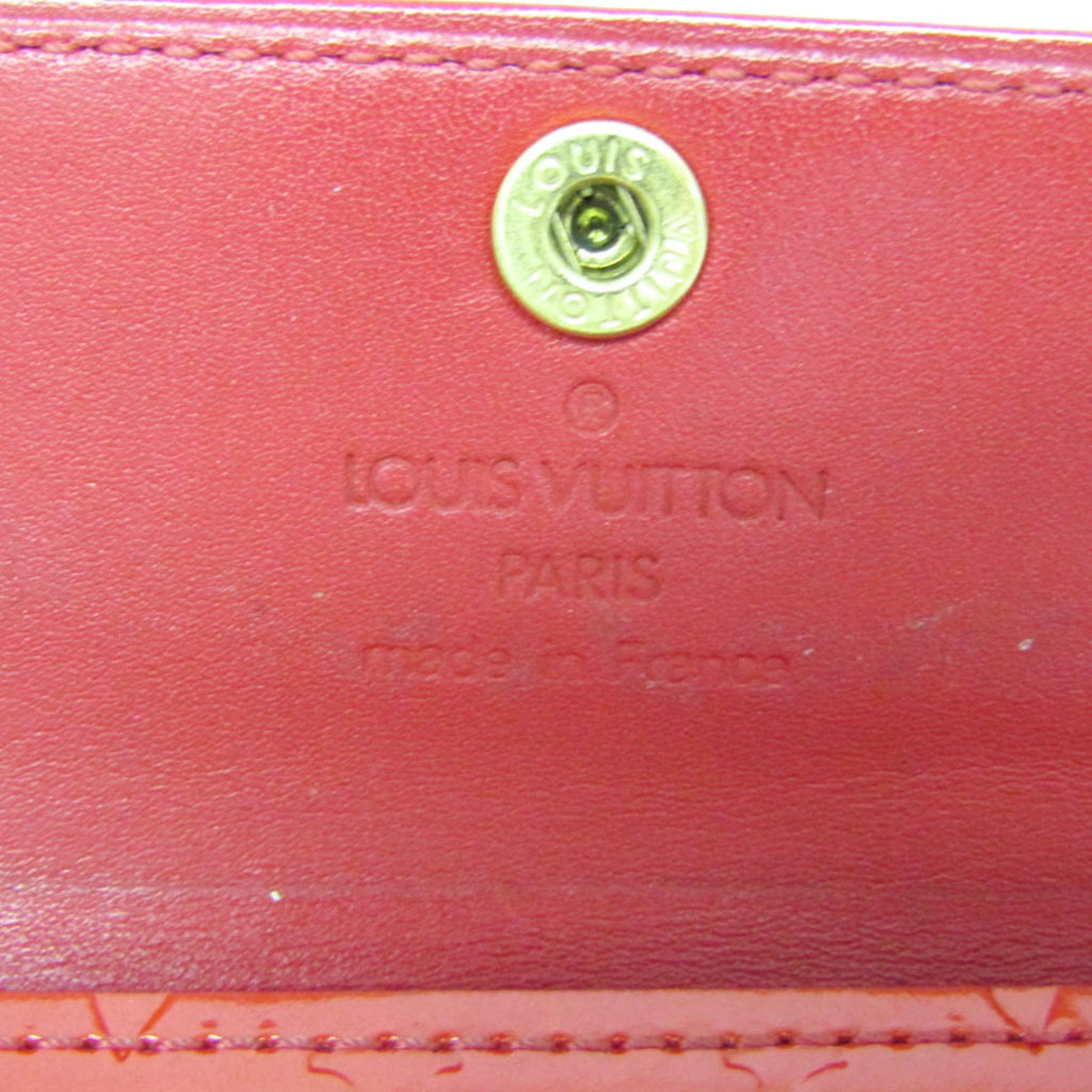 Louis Vuitton Ludlow Wallet Vernis, Red, Patent Leather, Wallet