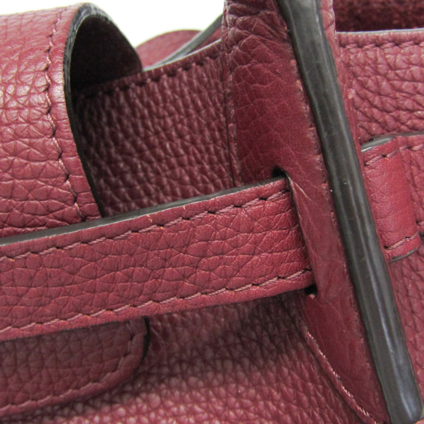 Celine Big Bag Smooth Leather, Burgundy, Leather, Handbag