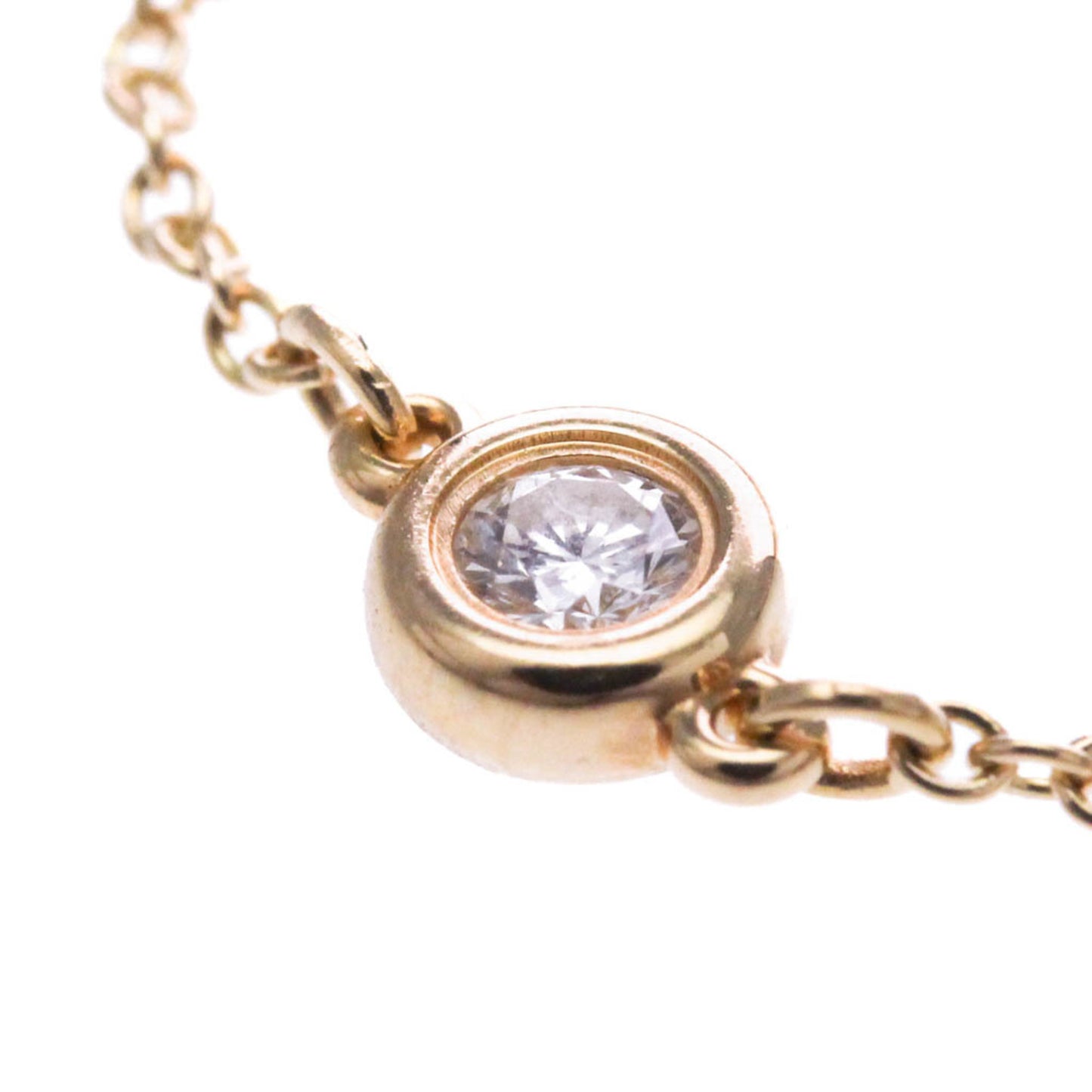 Tiffany & Co. Elsa Peretti Diamonds By The Yard Bracelet 18K Rose Gold with Diamond, Gold, Pink Gold, Bracelet
