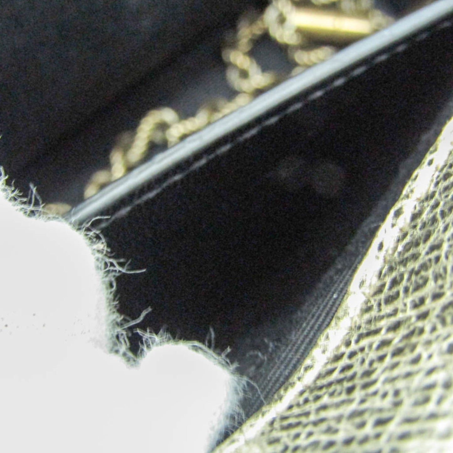 Saint Laurent Classic Monogram Crossbody Bag Calfskin, Gold, Leather, Shoulder Bag