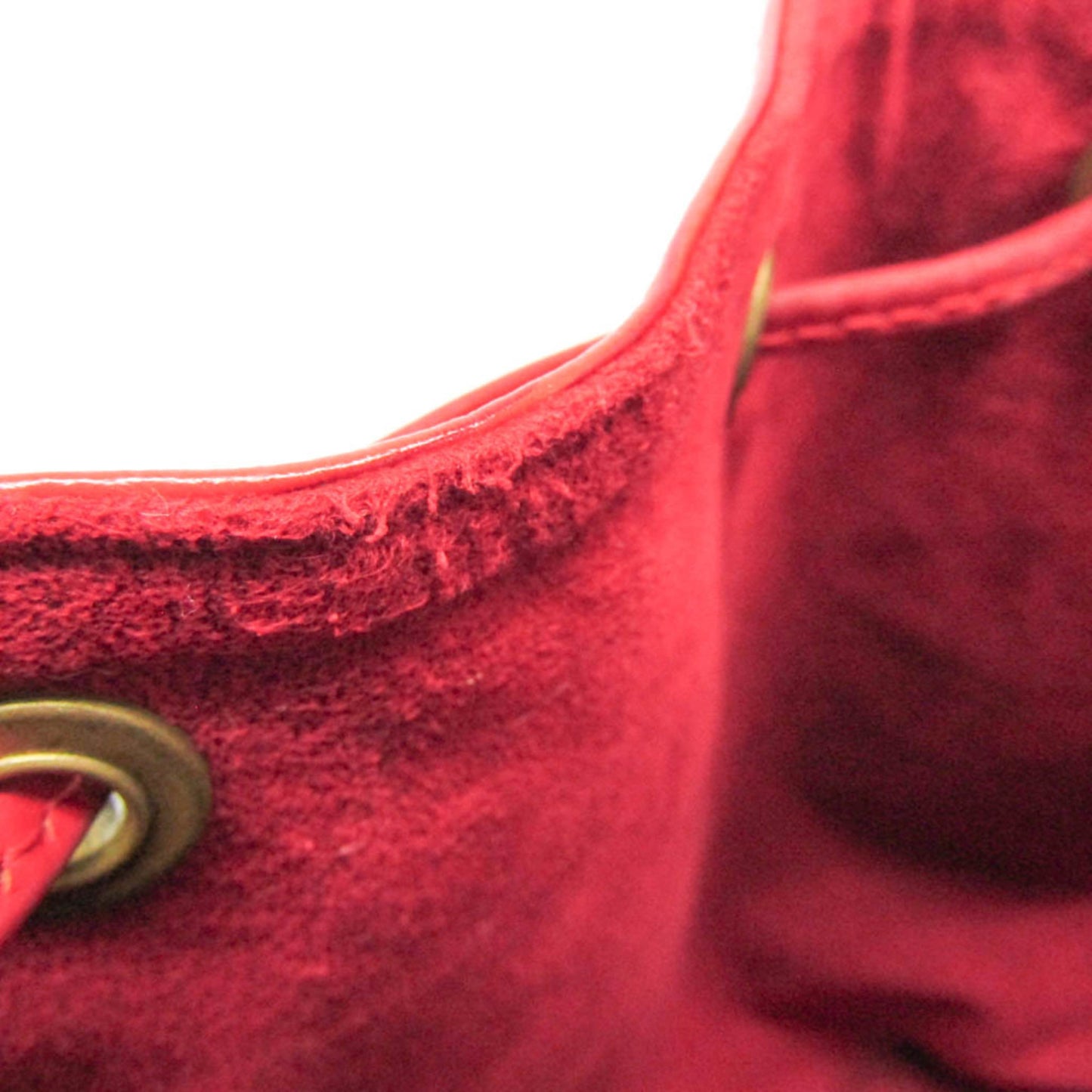 Louis Vuitton Petit Noe Handbag Epi Leather, Red, Leather, Shoulder Bag