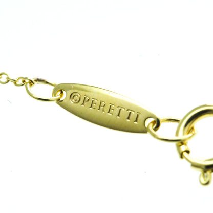 Tiffany & Co. Elsa Peretti Open Heart Pendant Necklace 18K Yellow Gold, Gold, Yellow Gold, Necklace