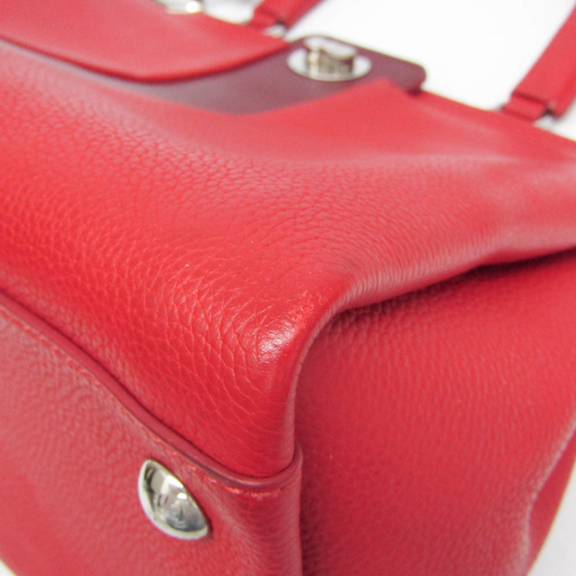 Louis Vuitton Astrid Handbag Leather, Red, Leather, Handbag