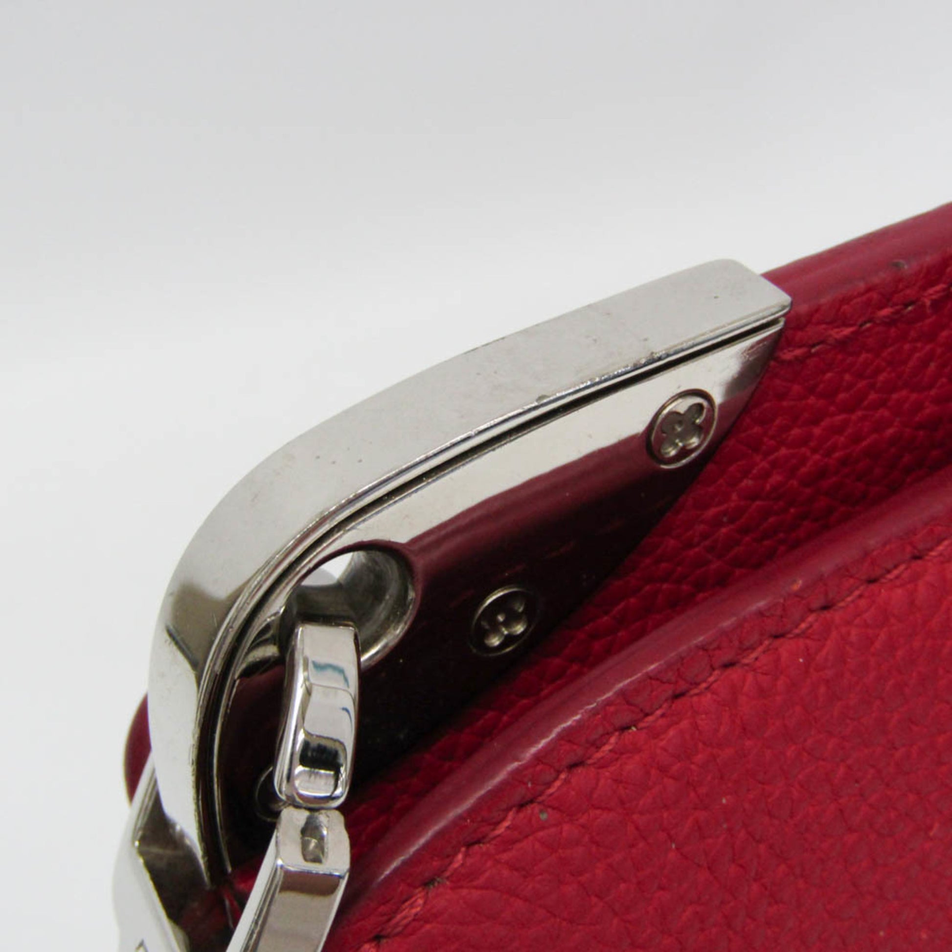 Louis Vuitton Astrid Handbag Leather, Red, Leather, Handbag
