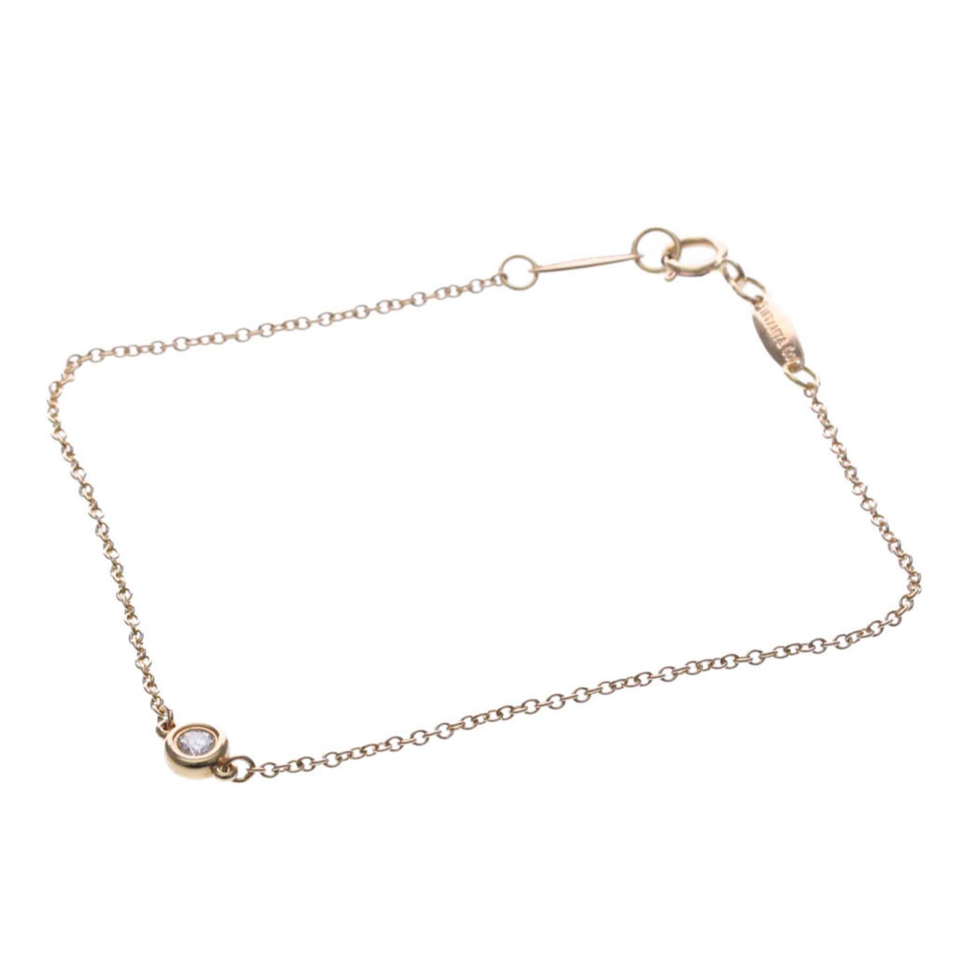 Tiffany & Co. Elsa Peretti Diamonds By The Yard Bracelet 18K Rose Gold with Diamond, Gold, Pink Gold, Bracelet