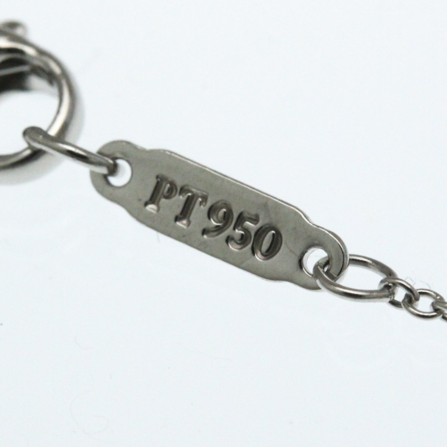 Tiffany & Co. Jazz Graduated Pendant Necklace Platinum and Diamonds, Silver, Platinum, Necklace