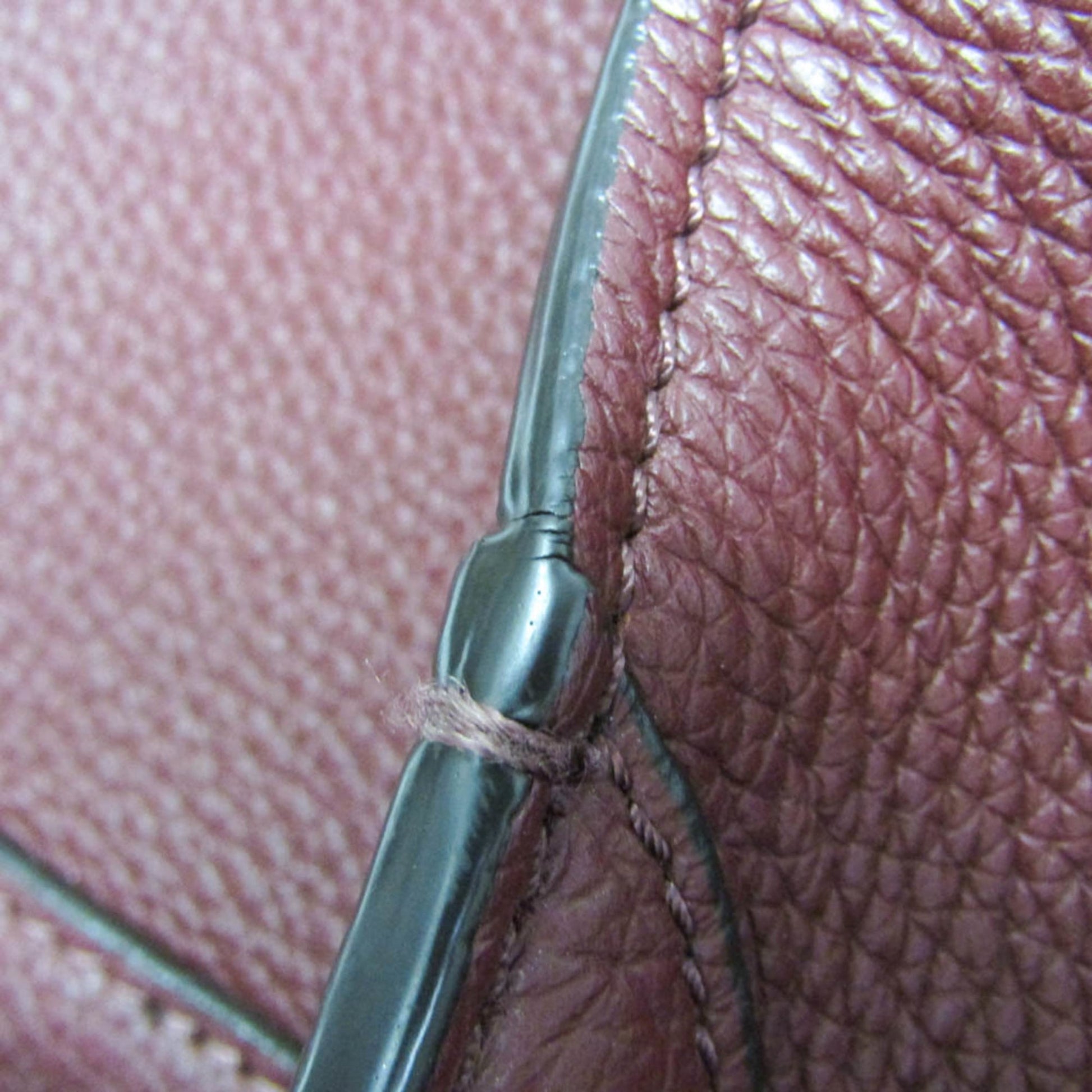 Celine Big Bag Smooth Leather, Burgundy, Leather, Handbag