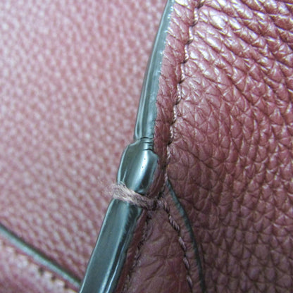 Celine Big Bag Smooth Leather, Burgundy, Leather, Handbag