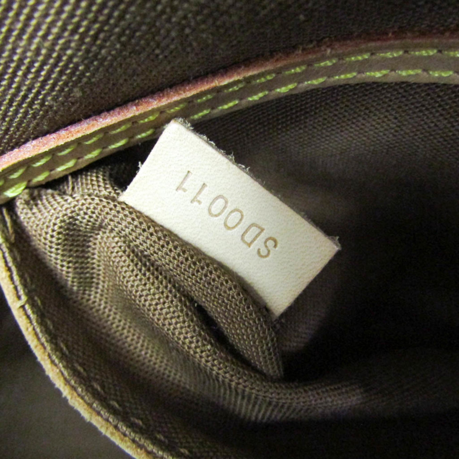 Louis Vuitton Alma Handbag Monogram Canvas, Brown, Canvas, Handbag