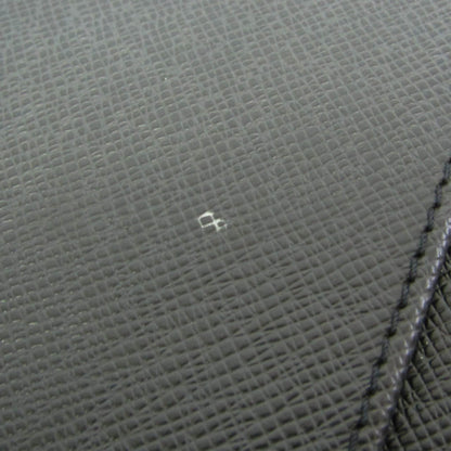 Louis Vuitton Serviette Moskova Briefcase Taiga Leather, Gray, Leather, Briefcase