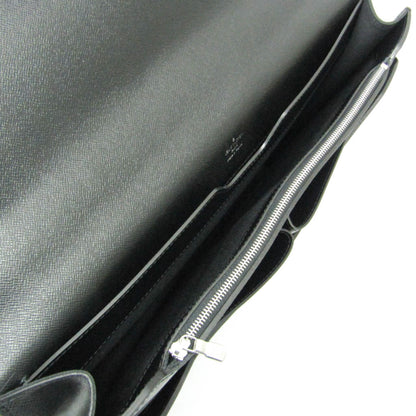 Louis Vuitton Robusto 1 Briefcase Taiga Leather, Black, Leather, Briefcase