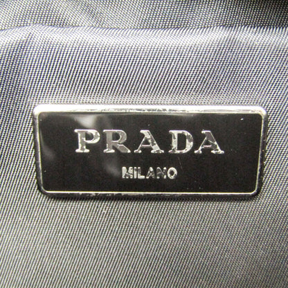 Prada Convertible Double Tote Nappa Leather and Tessuto, Black, Nylon, Handbag