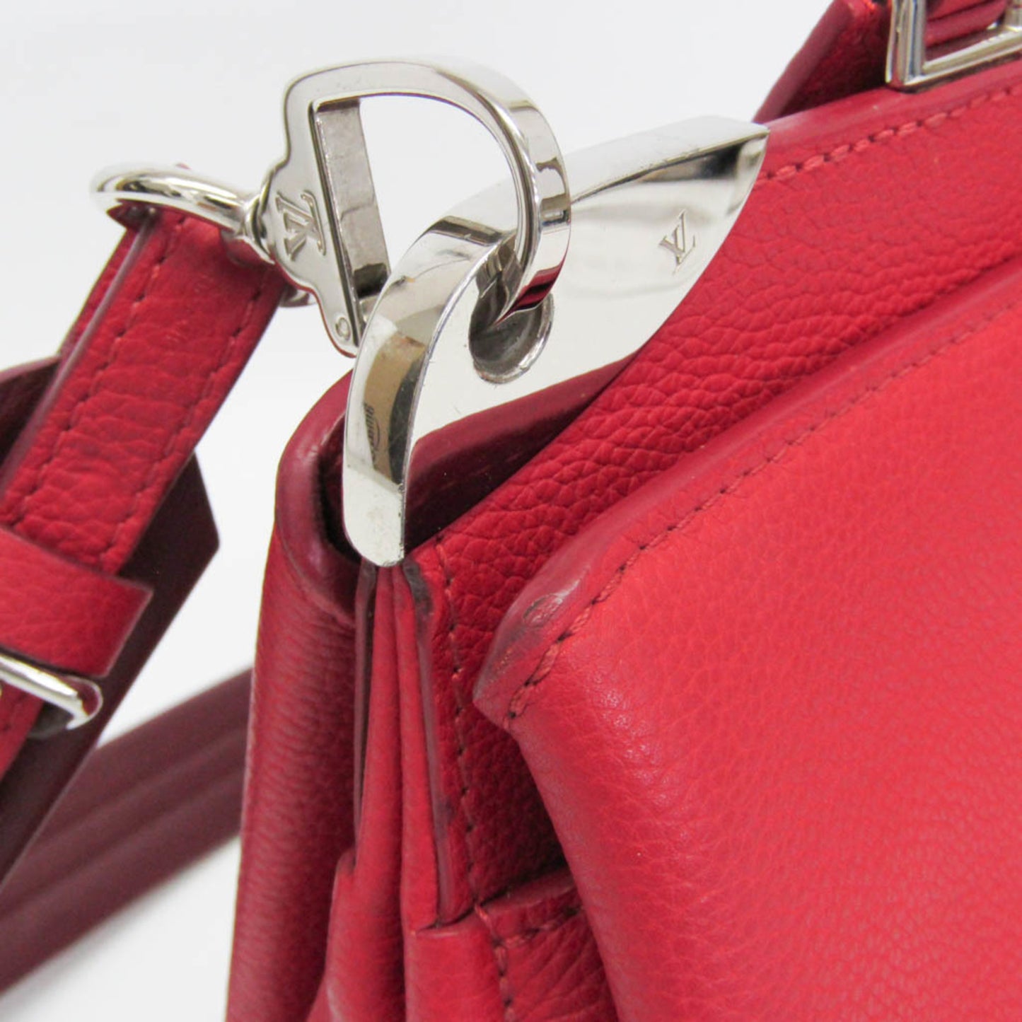 Louis Vuitton Astrid Handbag Leather, Red, Leather, Handbag