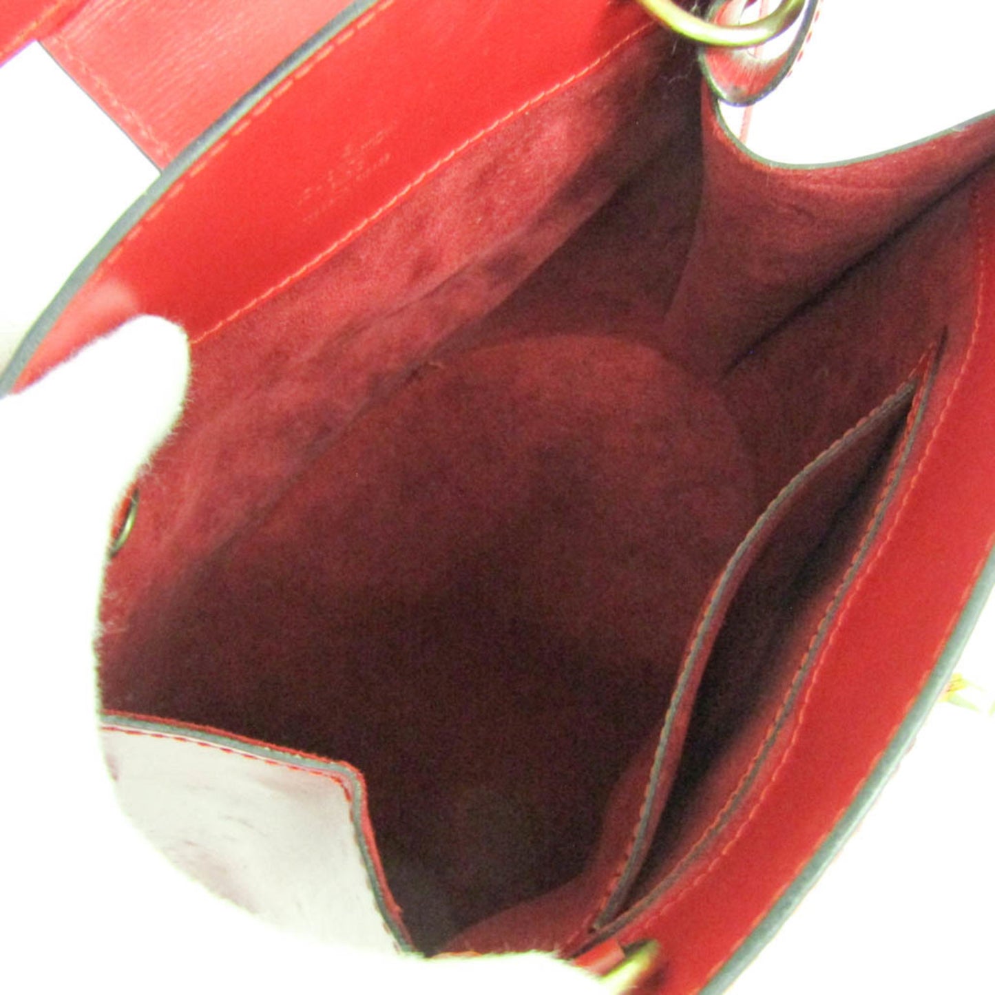 Louis Vuitton Cluny Shoulder Bag Epi Leather, Red, Leather, Shoulder Bag