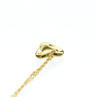 Tiffany & Co. Elsa Peretti Open Heart Pendant Necklace 18K Yellow Gold, Gold, Yellow Gold, Necklace