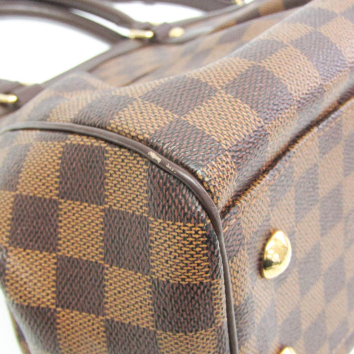 Louis Vuitton Trevi Handbag Damier, Brown, Canvas, Handbag