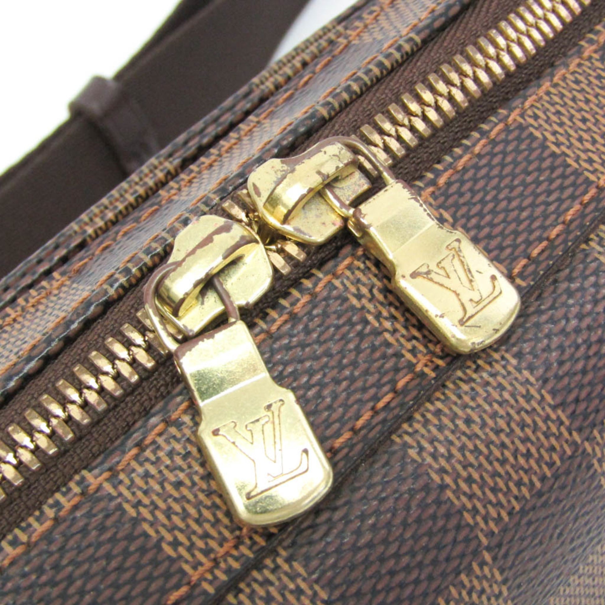 Louis Vuitton Geronimos Waist Bag Damier, Brown, Canvas, Shoulder Bag