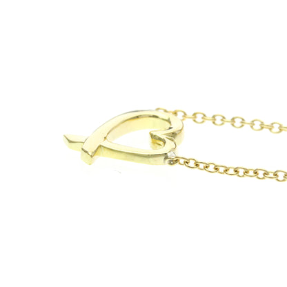 Tiffany & Co. Paloma Picasso Loving Heart Ring 18K Yellow Gold, Gold, Yellow Gold, Necklace